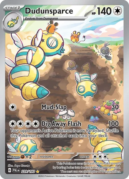 Dudunsparce, Paldea Evolved #229