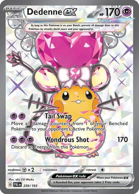 Dedenne ex, Paldea Evolved #239