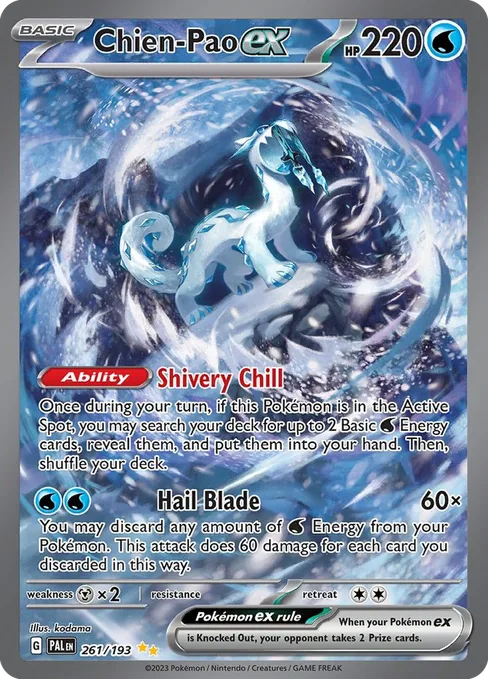 Chien-Pao ex, Paldea Evolved #261