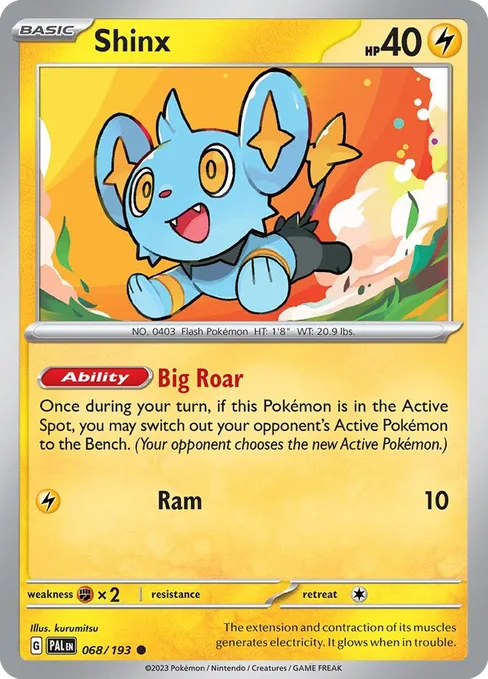Shinx, Paldea Evolved #68
