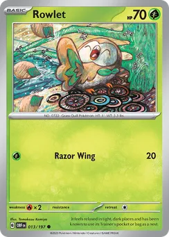 Rowlet, Normal