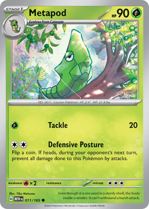 Metapod, 151 #11