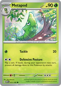 Metapod, Normal