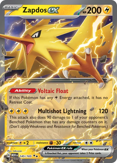Zapdos ex, 151 #145