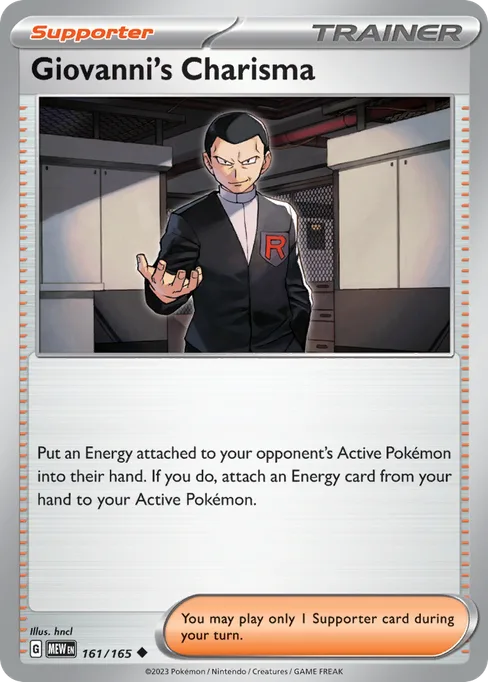 Giovanni's Charisma, 151 #161