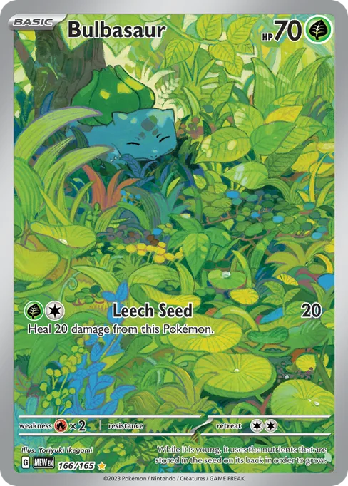 Bulbasaur, 151 #166