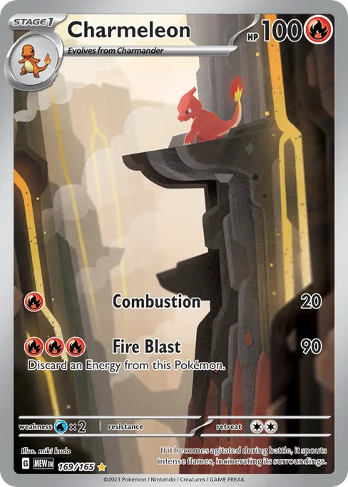 Charmeleon, 151 #169
