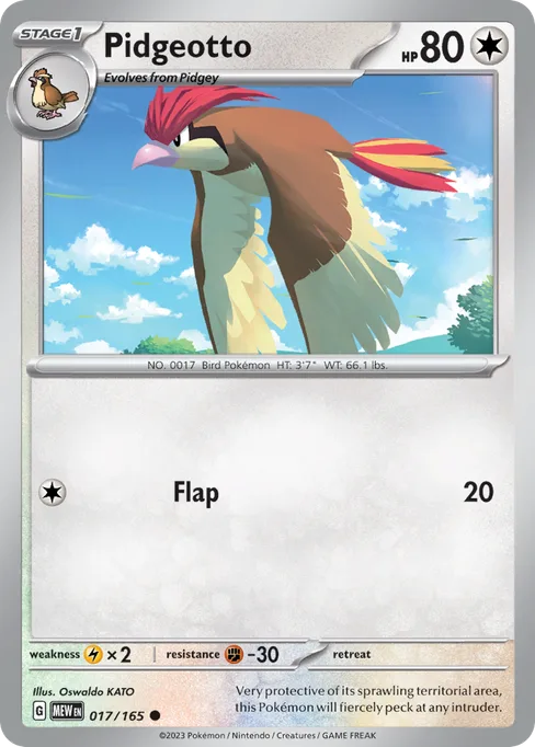 Pidgeotto, 151 #17