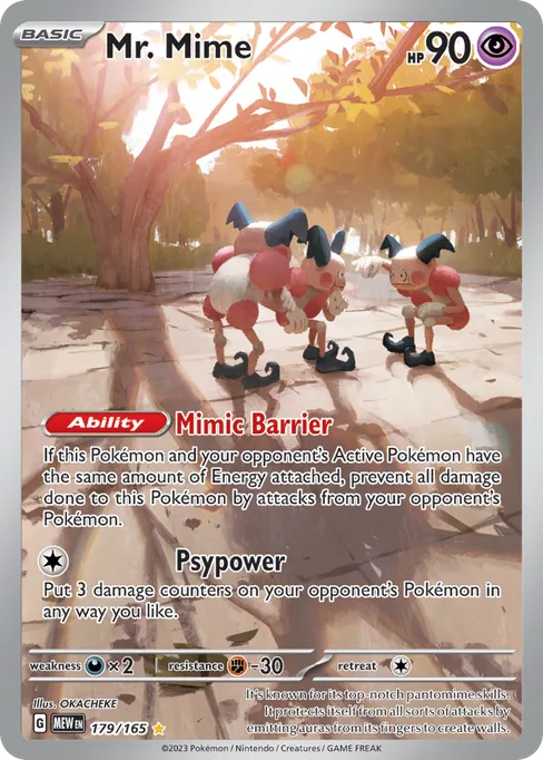 Mr. Mime, 151 #179