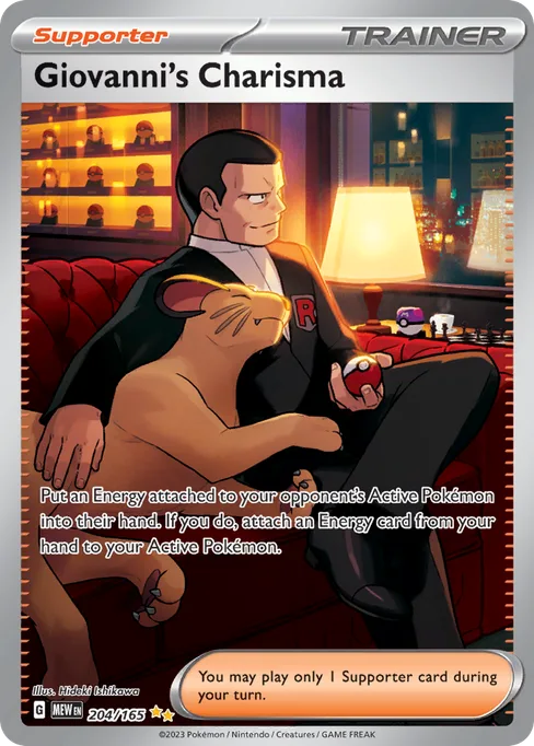 Giovanni's Charisma, 151 #204