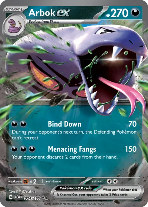 Arbok ex, 151 #24