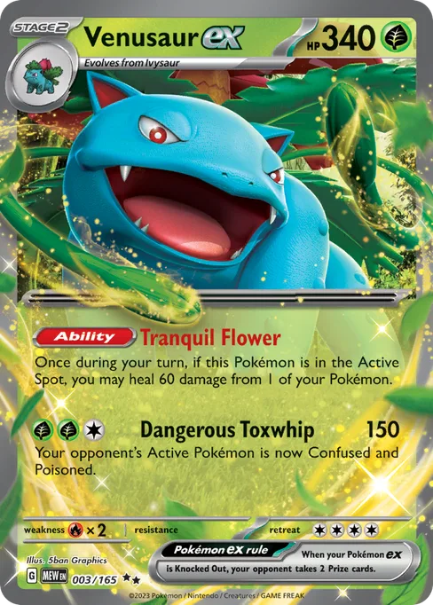 Venusaur ex, 151 #3