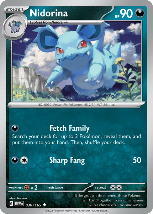 Nidorina, 151 #30