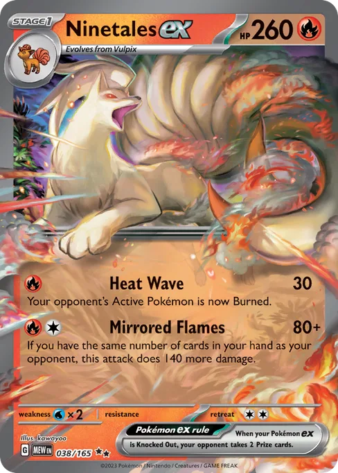 Ninetales ex, 151 #38