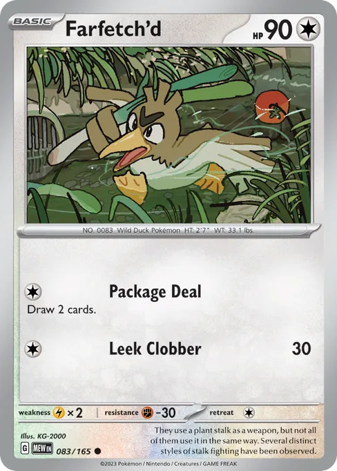 Farfetch'd, 151 #83