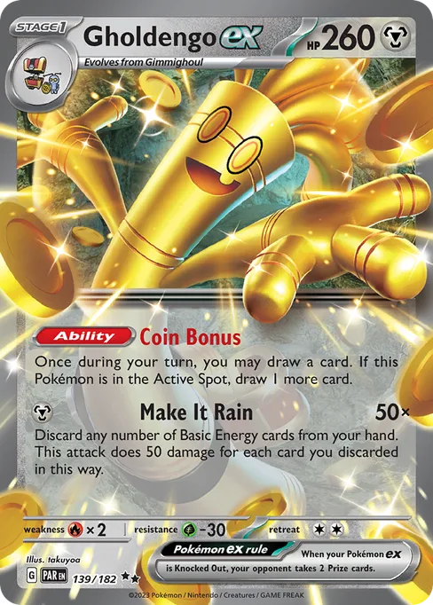 Gholdengo ex, Paradox Rift #139