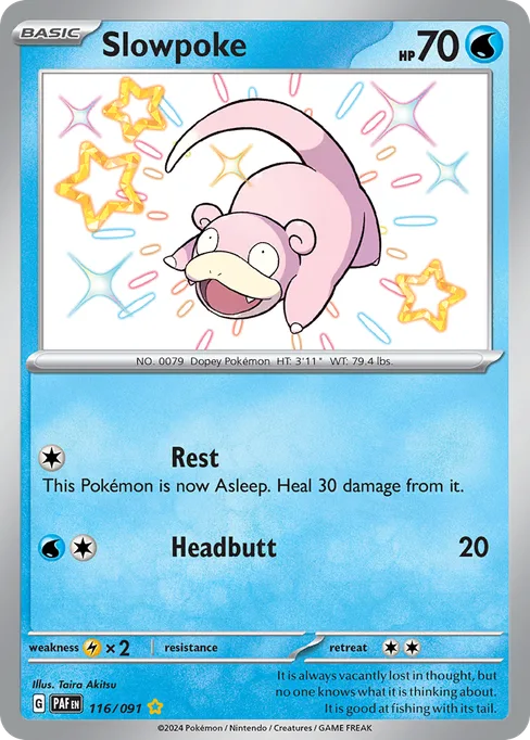 Slowpoke, Paldean Fates #116