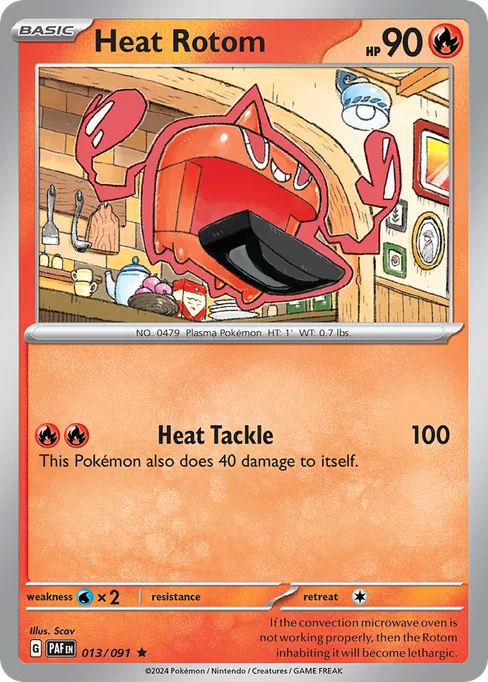 Heat Rotom, Paldean Fates #13