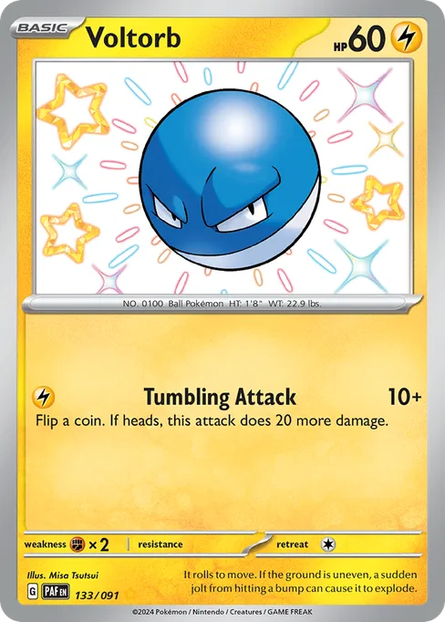 Voltorb, Paldean Fates #133