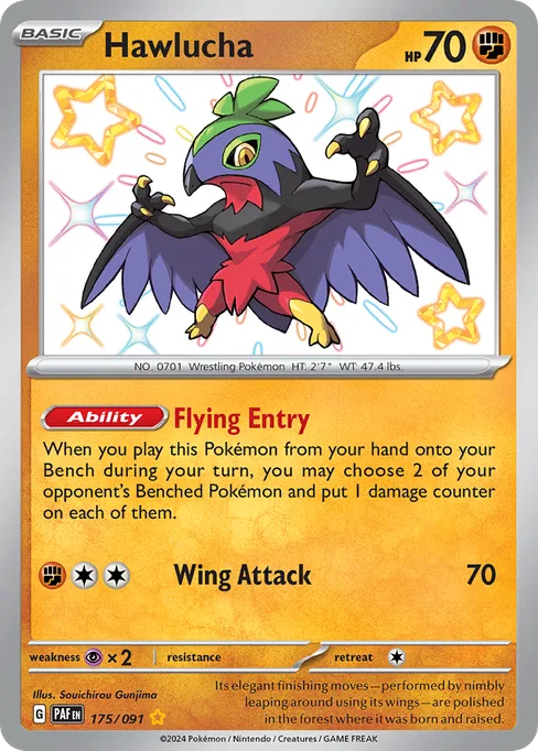 Hawlucha, Paldean Fates #175