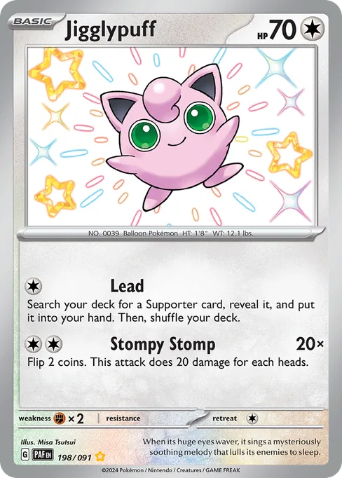 Jigglypuff, Paldean Fates #198