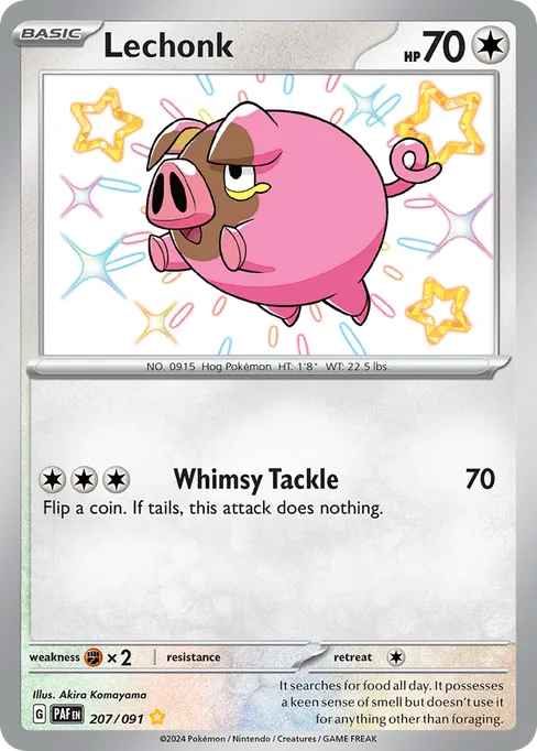 Lechonk, Paldean Fates #207