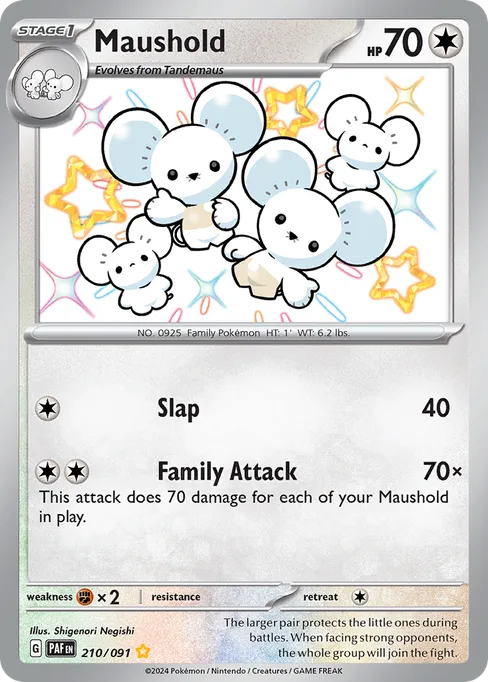 Maushold, Paldean Fates #210