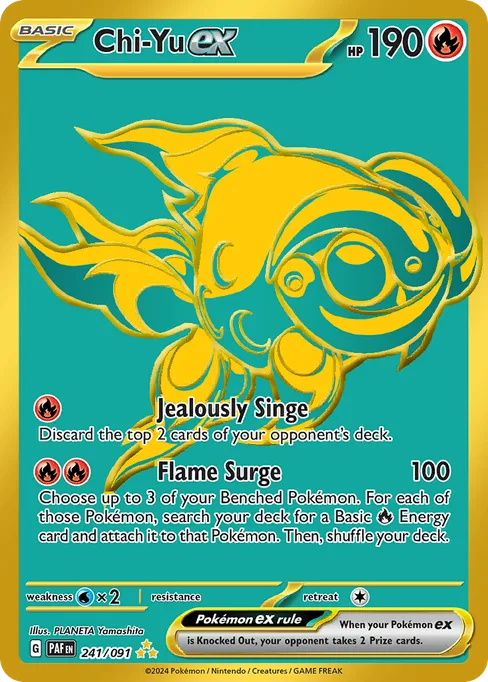 Chi-Yu ex, Paldean Fates #241