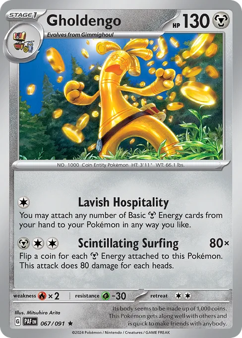 Gholdengo, Paldean Fates #67