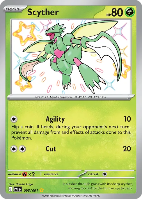 Scyther, Paldean Fates #95