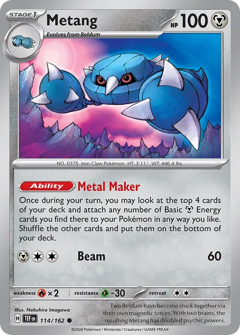 Metang, Temporal Forces #114