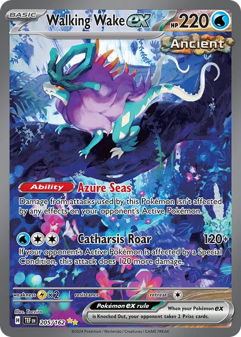 Walking Wake ex, Temporal Forces #205