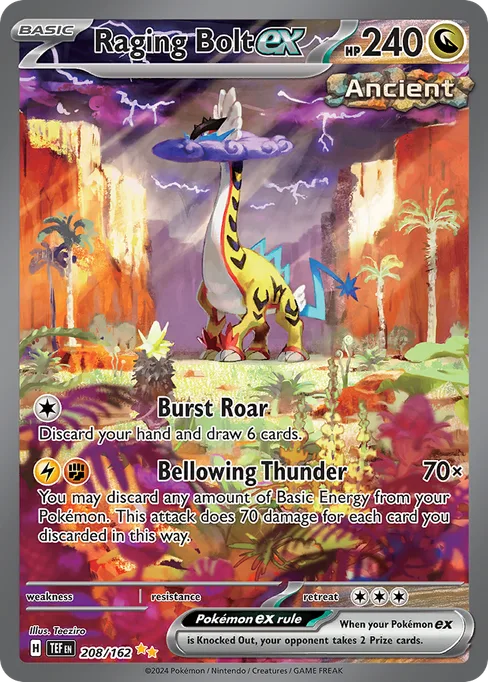Raging Bolt ex, Temporal Forces #208