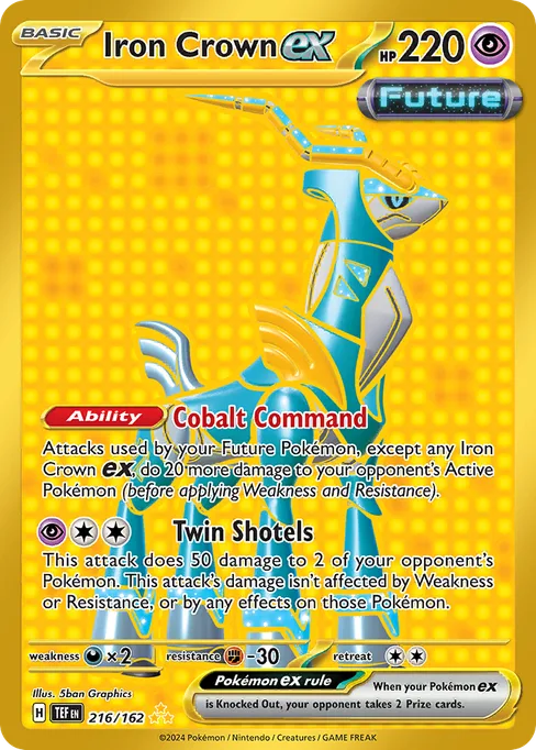 Iron Crown ex, Temporal Forces #216