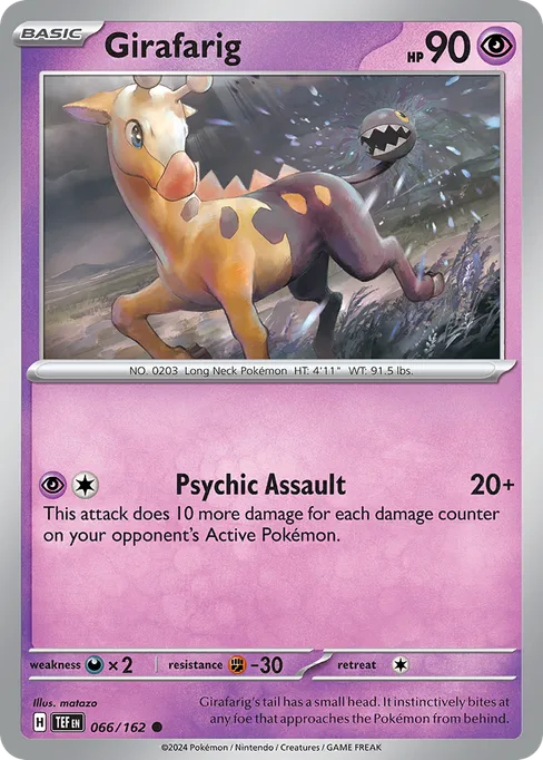 Girafarig, Temporal Forces #66