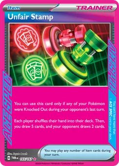 Unfair Stamp, Holofoil