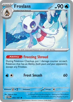 Froslass, Holofoil