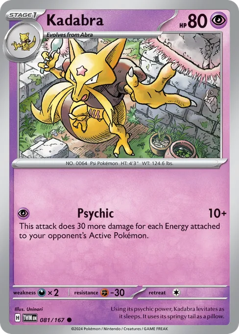 Kadabra, Twilight Masquerade #81