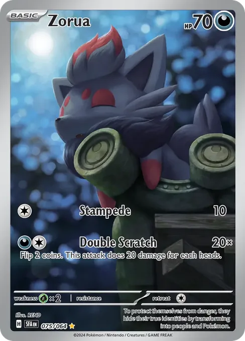 Zorua, Shrouded Fable #75