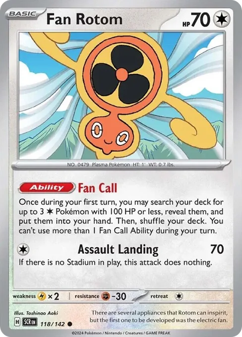 Fan Rotom, Stellar Crown #118