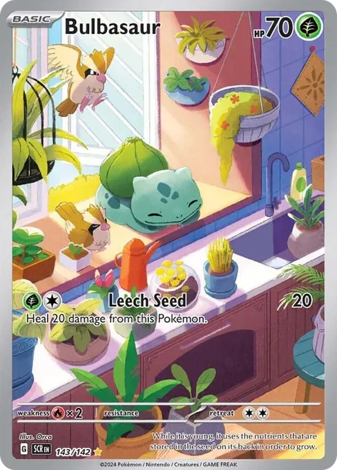 Bulbasaur, Stellar Crown #143