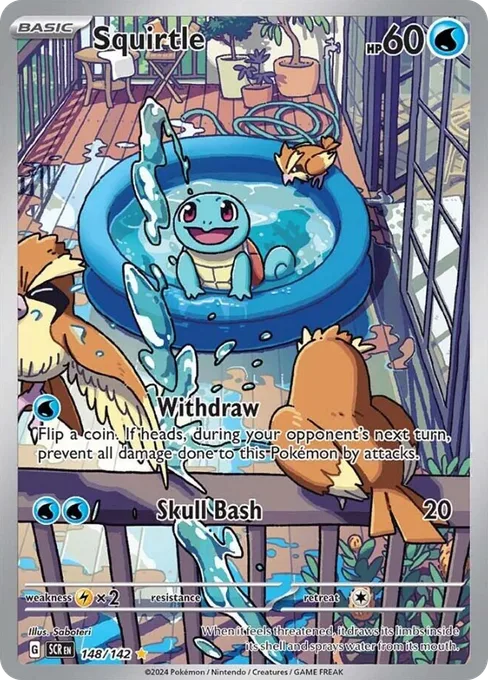 Squirtle, Stellar Crown #148