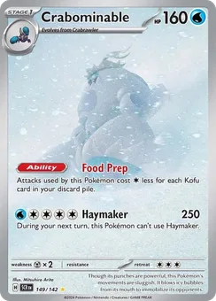 Crabominable, Holofoil