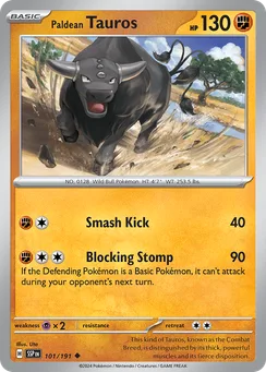 Paldean Tauros, Normal