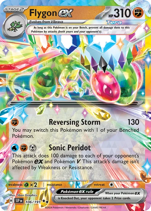 Flygon ex, Surging Sparks #106