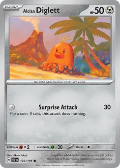 Alolan Diglett, Normal
