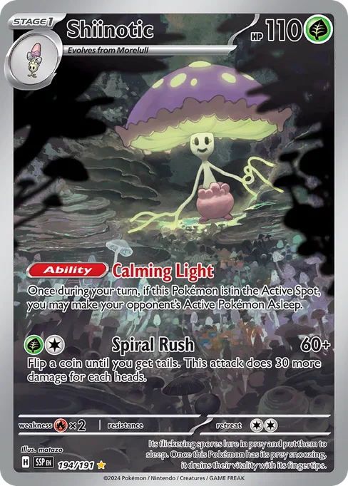Shiinotic, Surging Sparks #194
