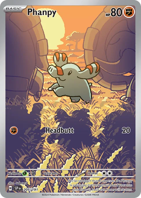 Phanpy, Surging Sparks #205