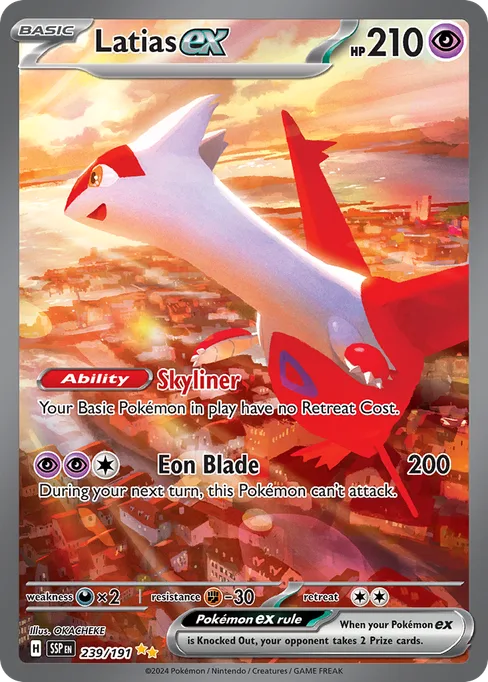 Latias ex, Surging Sparks #239