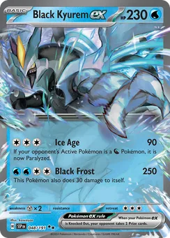 Black Kyurem ex, Holofoil